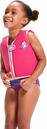 Dziecięca kamizelka do nauki pływania Speedo Printed Float Vest Iu rozmiar 4-6 lat