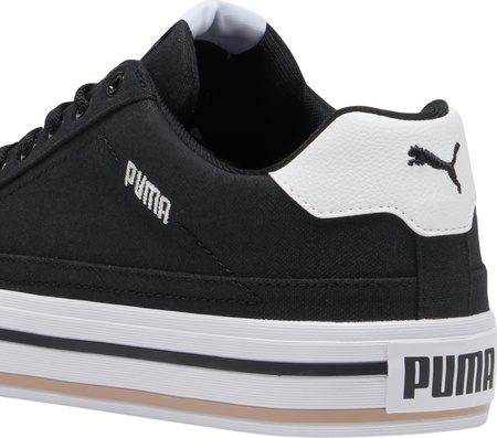 Buty dziecięce Puma Court Classic czarne 395020 03