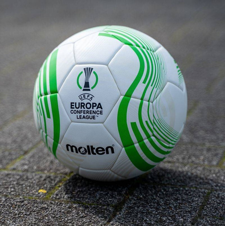 Piłka do piłki nożnej Molten F5C5000 UEFA Europa Conference League 2021/22 meczowa
