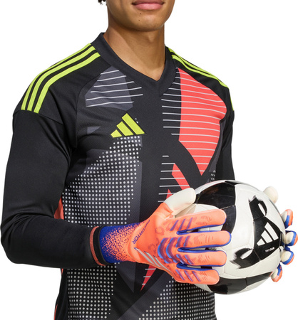 Rękawice bramkarskie adidas Predator Pro pomarańczowe JJ3533