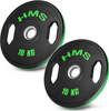 Talerz olimpijski ogumowany 2 x 10 kg HMS TOG10 2 x 10 kg