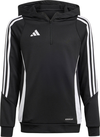 Bluza dla dzieci adidas Tiro 24 Training Hoodie czarna IJ9960