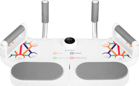 DBP03 WIELOFUNKCYJNA DESKA DO ĆWICZEŃ MIĘŚNI BRZUCHA I POMPEK Z LICZNIKIEM HMS