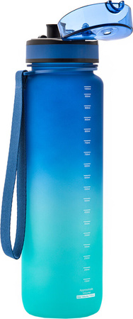 Bidon Meteor 1000 ml niebiesko-błękitny 10105