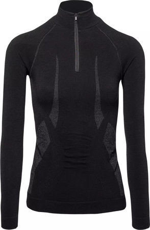 Damska bielizna bluza termoaktywna oddychająca Fitanu Elder W 1/2 Zip rozmiar L