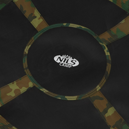 Bocianie gniazdo huśtawka Nils Camp NB5032 średnica 110 cm moro