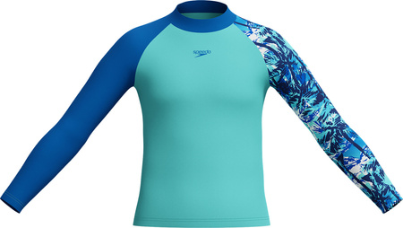 Dziecięca Koszulka Z Długim Rękawem Prnt Ls Rash Top Jm  poppy red/patriot blue rozmiar 5-6