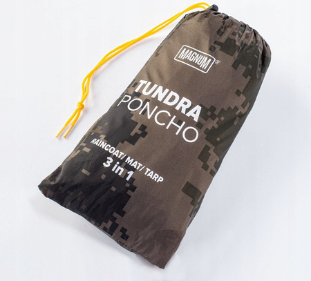 Ponczo Poncho peleryna płaszcz przeciwdeszczowy Magnum Tundra