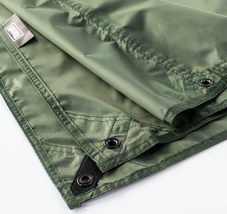 Tarp namiot do nocowania pod gołym niebem harcerski survival Magnum Tellado zielony