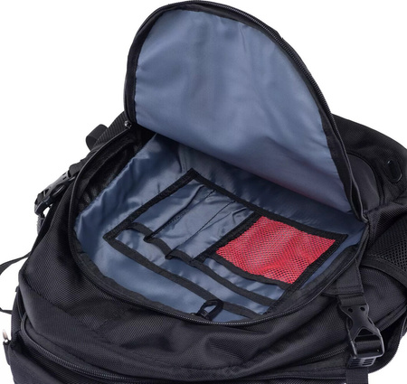 Plecak sportowy miejski szkolny sportowy Hi-Tec Rals 24 l czarny