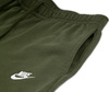 Spodnie męskie Nike NSW Club Fleece zielone CW5608 326