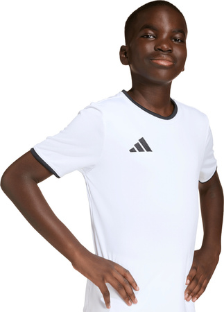 Koszulka dla dzieci adidas Entrada 26 Jersey biało-czarna JZ2532