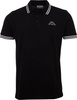 Koszulka męska polo Kappa Aleot czarna 709361 19-4006
