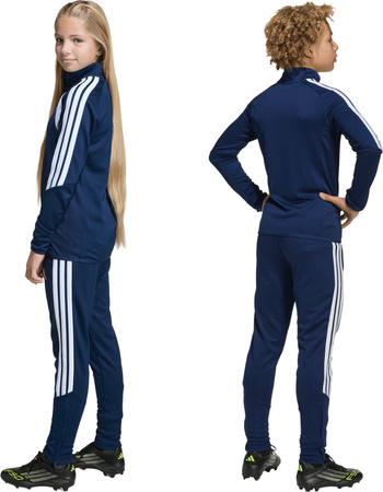 Spodnie dla dzieci adidas Tiro 26 League Training Slim granatowee JY7118