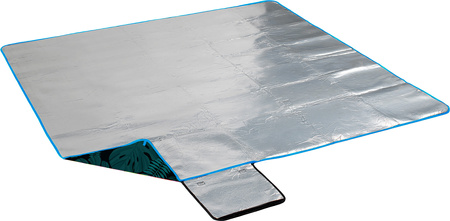 Koc piknikowy liście 200x200 pe alu Nils camp nc2222