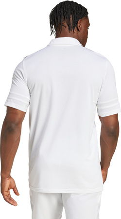 Koszulka męska adidas Squadra 25 Polo biała JY3419