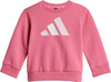 Dres dla dzieci adidas Essentials różowo-szary JY0303