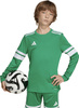 Koszulka dla dzieci adidas Squadra 25 Long Sleeve zielona JN7491