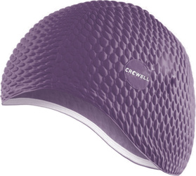Czepek pływacki bąbelkowy Crowell Java fioletowy kol.3