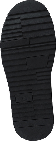 Buty damskie skórzane Solo Soprani Couture Hugh Platform czarne SSW421P05 01