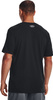 Koszulka męska Under Armour Camo Chest Stripe SS czarna 1376830 001
