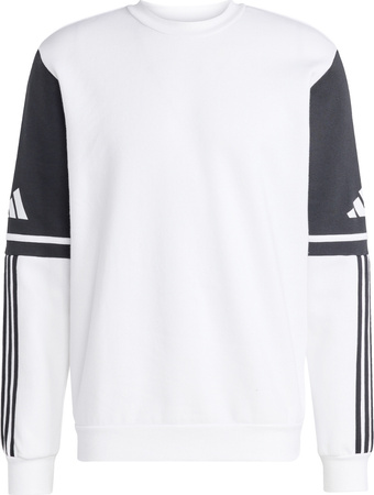 Bluza męska adidas Squadra 25 Sweat Crew biało-czarna JD2959