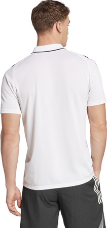 Koszulka męska adidas Tiro 25 Competition Polo biała JY1807