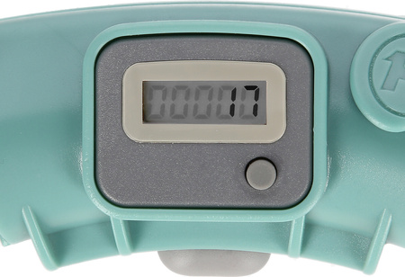 FH03 GREEN HULA HOP Z OBCIĄŻNIKIEM I LICZNIKIEM STOCK