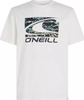 Męska koszulka z krótkim rękawem O'neill JACK O'NEILL WAVE T-SHIRT snow white rozmiar M