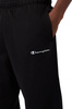 Spodnie męskie dresowe Champion Straight Hem Pants czarne 221801 KK001