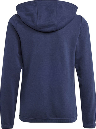 Bluza dla dzieci adidas Essentials 3-Stripes Full-Zip Hoodie granatowa IB1667