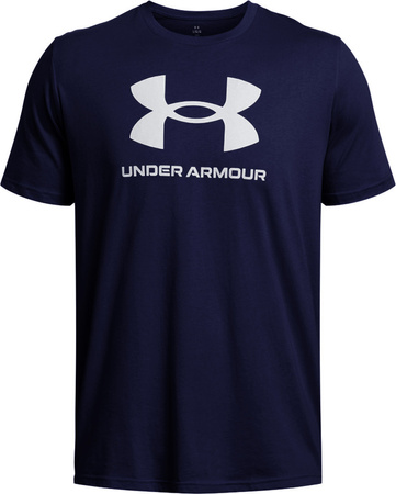 Koszulka męska Under Armour Sportstyle Logo granatowa 1382911 408