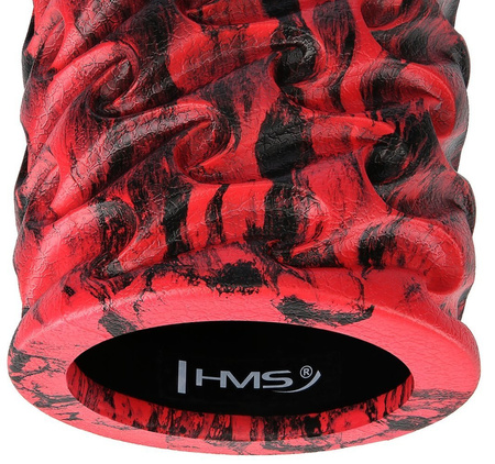 Wałek roller fitness HMS FS133 czerwono-czarny 33 cm