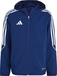 Kurtka dla dzieci adidas Tiro 23 League Windbreaker granatowa IA1627