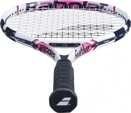 Rakieta do tenisa ziemnego Babolat Feather S CV G0 biało-różowo-granatowa 194030