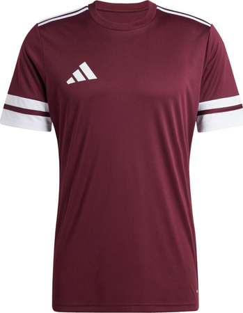 Koszulka męska adidas Squadra 25 bordowa JC8675