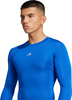 Koszulka męska adidas Techfit Long Sleeve Tee niebieska JP2921