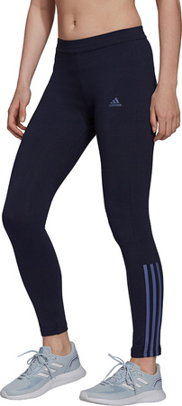 Legginsy damskie adidas Essentials Fitted granatowe H10252