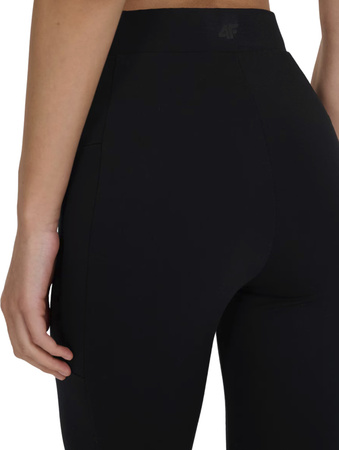Legginsy damskie 4F CAS F242 czarne 4FWAW25TTIGF242 20S