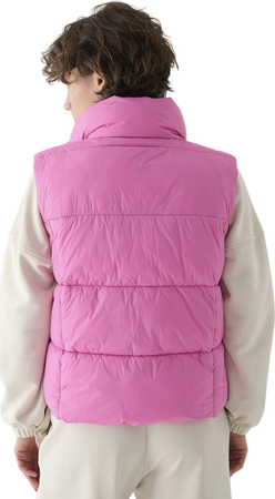Kamizelka damska 4F F140 różowa 4FWAW24TVJAF140
