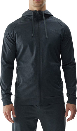 Bluza męska 4F M403 antracyt melanż 4FWAW24TFSWM403 22M