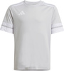 Koszulka dla dzieci adidas Squadra 25 jasnoszara JJ0061