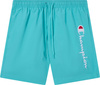 Spodenki kąpielowe męskie Champion Beachshort miętowe 219978 BS184