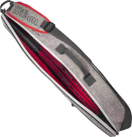 Torba tenisowa Wilson Team 3PK szaro-czarna WR8022801001