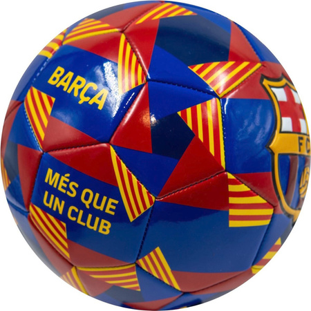 Piłka nożna FC Barcelona Senyera Abstract niebiesko-czerwona 4006658
