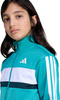 Dres dla dzieci adidas Seasonal Essentials Tiberio 3-Stripes Tricot miętowy JN2245