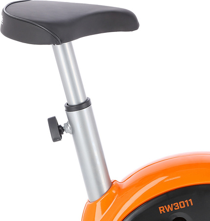 Rower mechaniczny One Fitness RW3011 srebrno-pomarańczowy