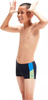 Dziecięce kąpielówki Speedo DIVE SPL ASHT JM true navy/bondi blue/spritz rozmiar 11-12