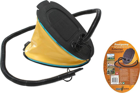 Pompka nożna turystyczna mieszkowa do materacy 5 litr Camp active