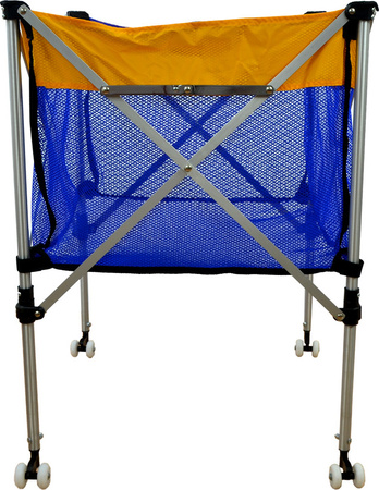 Wózek na piłki NO10 żółto-niebieski VBCC-100B